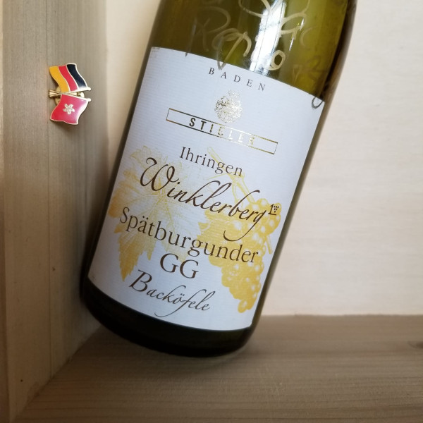 (By Request) 2009 Stigler Ihringer Winklerberg Backofele Spatburgunder Grosses Gewachs Baden JR15.5 | 1erste