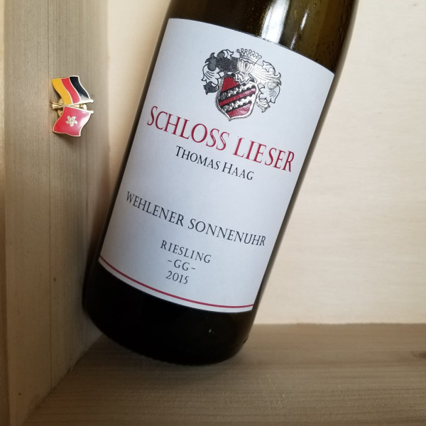 (By Request) 2015 Schloss Lieser Wehlener Sonnenuhr Riesling Grosses Gewachs Mosel JR18.5 | 1erste