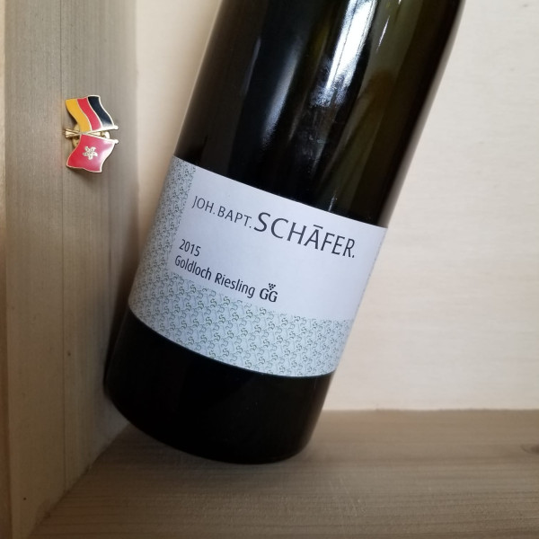 (By Request) 2015 Joh Bapt Schafer Dorsheimer Goldloch Riesling Grosses Gewachs Nahe JR18 | 1erste