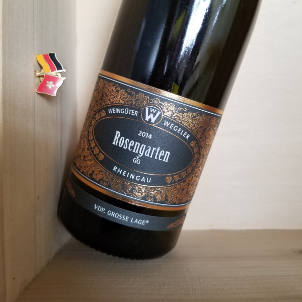 (By Request) 2014 Wegeler Oestricher Rosengarten Riesling Grosses Gewachs Rheingau JR17.5 | 1erste