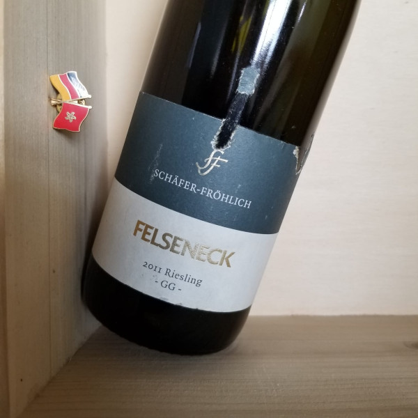 (By Request) 2011 Schafer Frohlich Bockenauer Felseneck Riesling Grosses Gewachs Nahe JR16.5 | 1erste