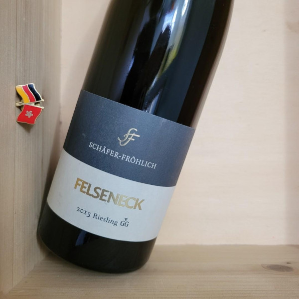 2015 Schafer Frohlich Bockenauer Felseneck Riesling Grosses Gewachs Nahe JR19 | 1erste
