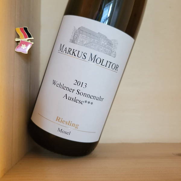 2013 Markus Molitor Wehlener Sonnenuhr Riesling Auslese *** Suss Mosel 100分 | 1erste