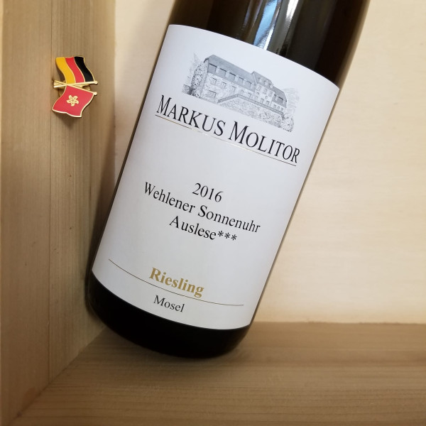 2016 Markus Molitor Wehlener Sonnenuhr Riesling Auslese *** Suss Mosel 99分 | 1erste