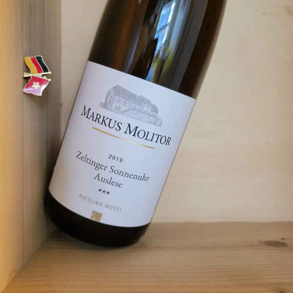 2019 Markus Molitor Zeltinger Sonnenuhr Riesling Auslese *** Suss Mosel 100分 | 1erste