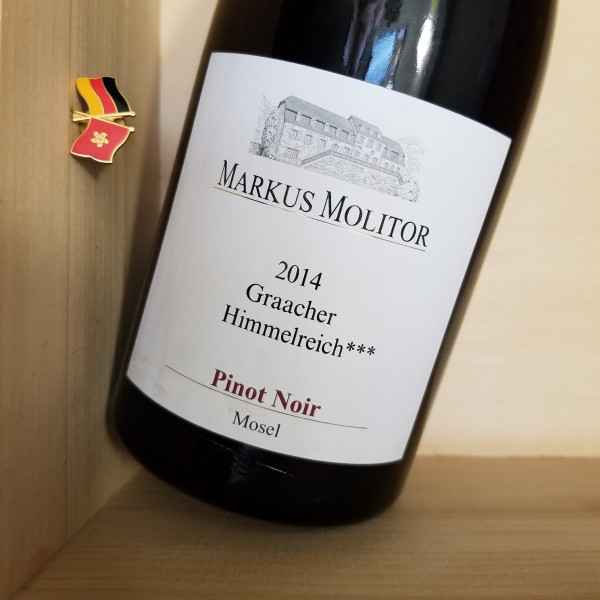 2014 Markus Molitor Graacher Himmelreich *** Pinot Noir Trocken Mosel 97分 | 1erste