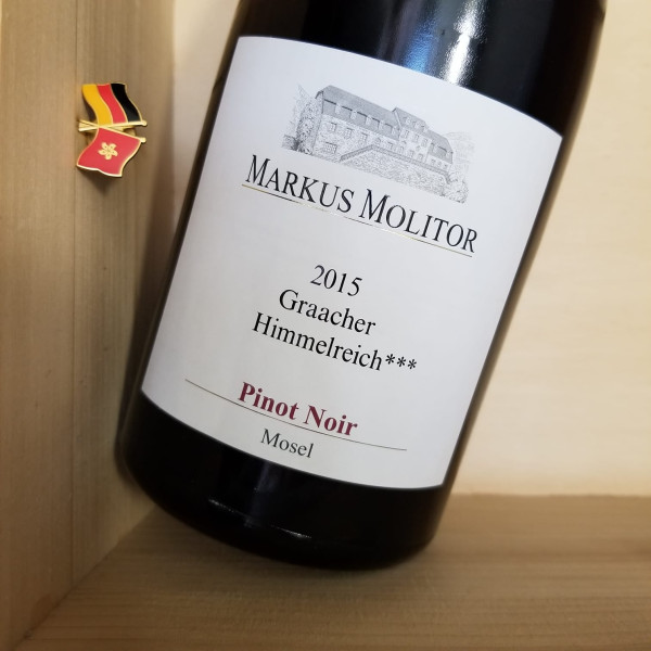 2015 Markus Molitor Graacher Himmelreich *** Pinot Noir Trocken Mosel 96分 (6 Bottle Pack) | 1erste