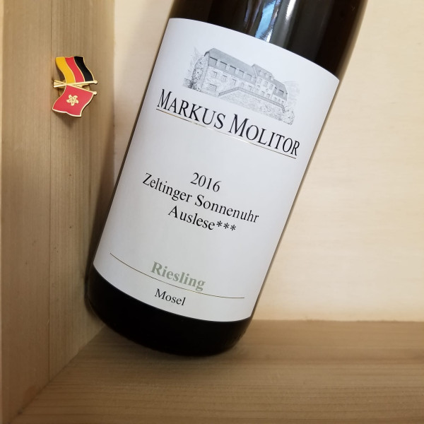 2016 Markus Molitor Zeltinger Sonnenuhr Riesling Auslese *** Feinherb Mosel 99分 | 1erste