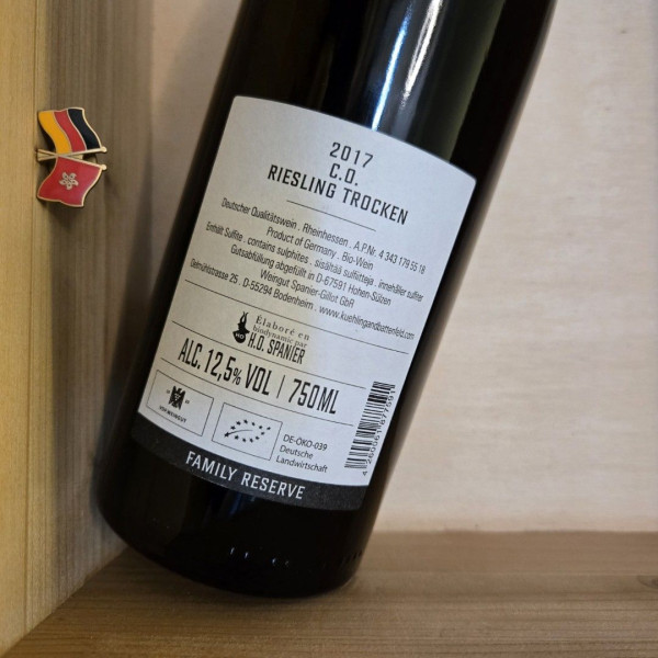 2017 Battenfeld Spanier C. O. Riesling Liquid Earth Trocken Rheinhessen Germany | 1erste