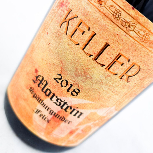 (By Request) 2018 Keller Westhofener Morstein Felix Spatburgunder Grosses Gewachs (Versteigerung) Rheinhessen JR18.5 | 1erste