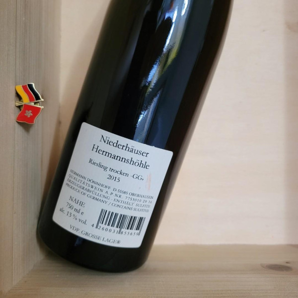 (VIP ONLY) 2015 Donnhoff Niederhauser Hermannshohle Riesling Grosses Gewachs Nahe JR19.5 | 1erste