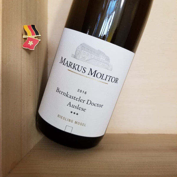 2016 Markus Molitor Bernkasteler Doctor Riesling Auslese *** (Versteigerung) Trocken Mosel 100分 | 1erste