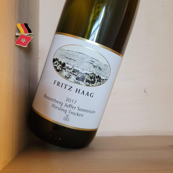 (VIP ONLY) 2017 Fritz Haag Brauneberger Juffer Sonnenuhr Riesling Grosses Gewachs Mosel JR18.5 | 1erste