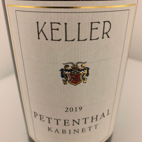 2019 Keller Niersteiner Pettenthal Riesling Kabinett GoldKapsel Rheinhessen JR18+ | 1erste