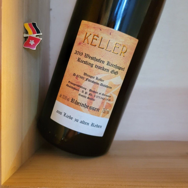 2019 Keller Westhofener Kirchspiel Riesling Grosses Gewächs Rheinhessen Germany RP96 / JR18.5 | 1erste