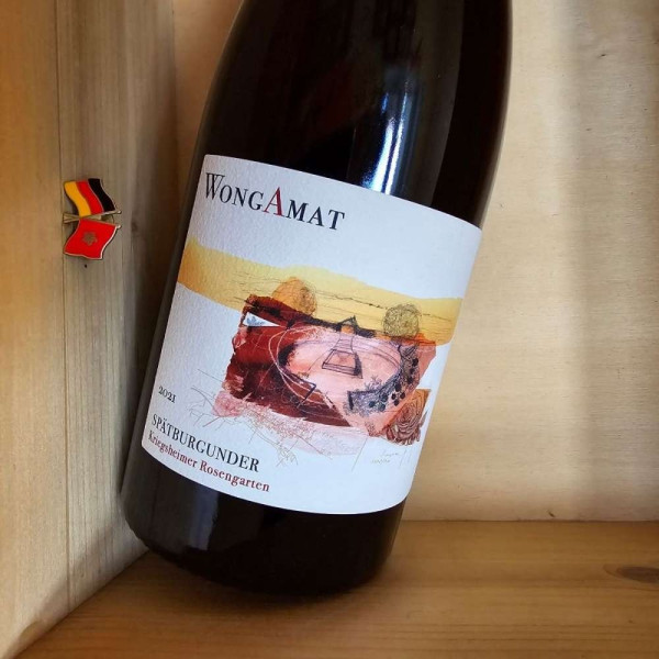 2021 Jan Wongse Raumland WongAmat Kriegsheimer Rosengarten Spatburgunder Trocken Rheinhessen Germany RP92 | 1erste
