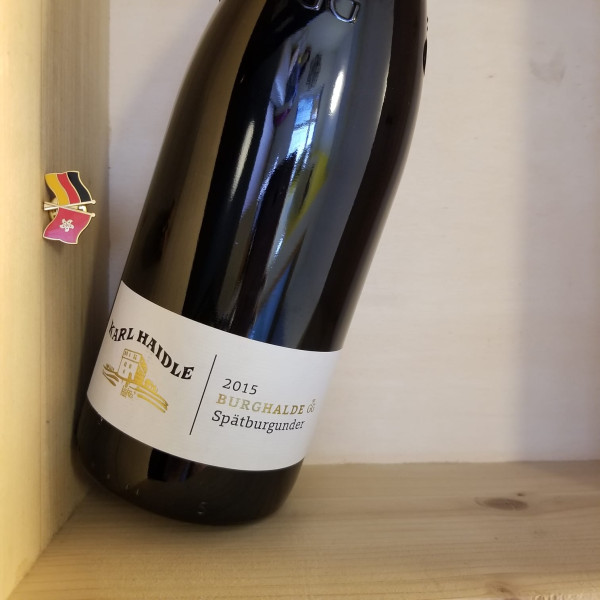 (By Request) 2015 Karl Haide Schnaiter Burghalde Spatburgunder Grosses Gewachs Wurttemberg JR16 | 1erste