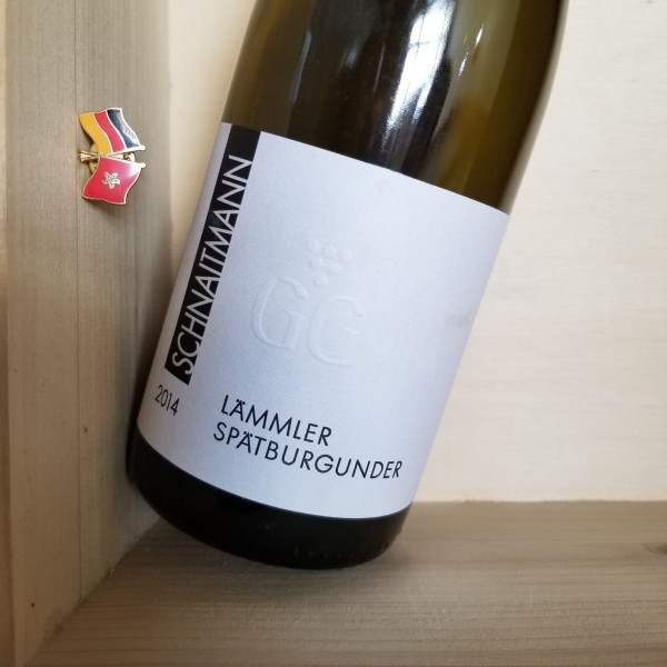 (By Request) 2014 Schnaitmann Fellbacher Lammler Spatburgunder Grosses Gewachs Wurttemberg JR18 | 1erste