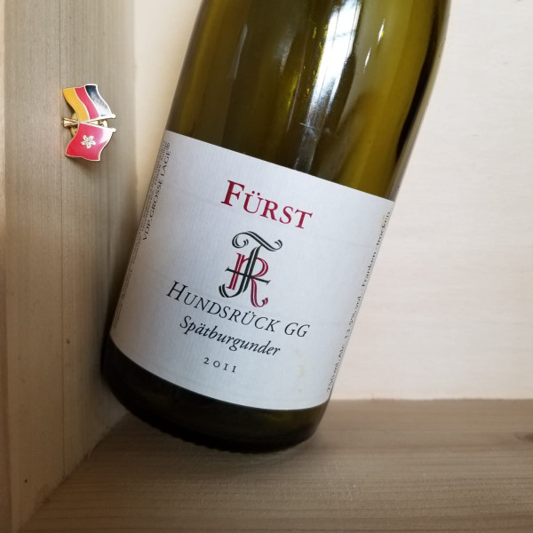 2011 Rudolf Furst Burgstadter Hundsruck Spatburgunder Grosses Gewachs Franken Germany | 1erste